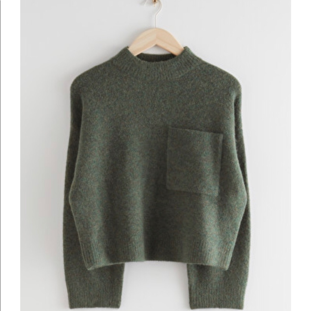 Chest Pocket Knit Sweater
